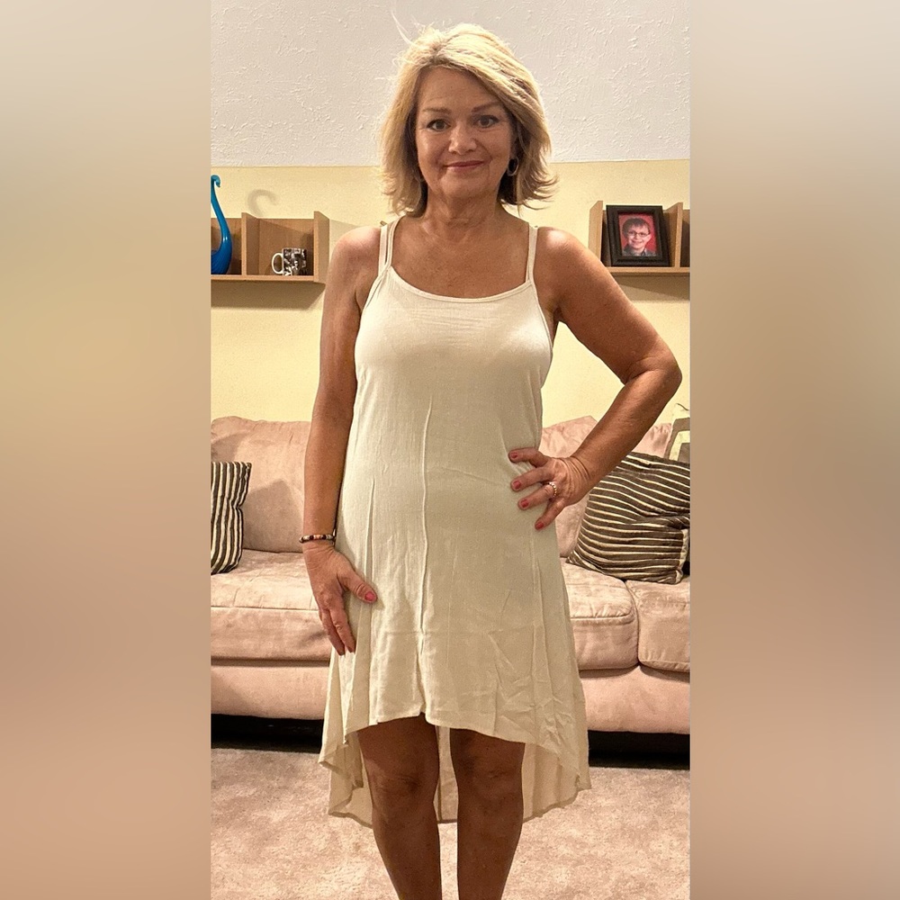 On twelfth New Hi low Mini dress or tunic.
